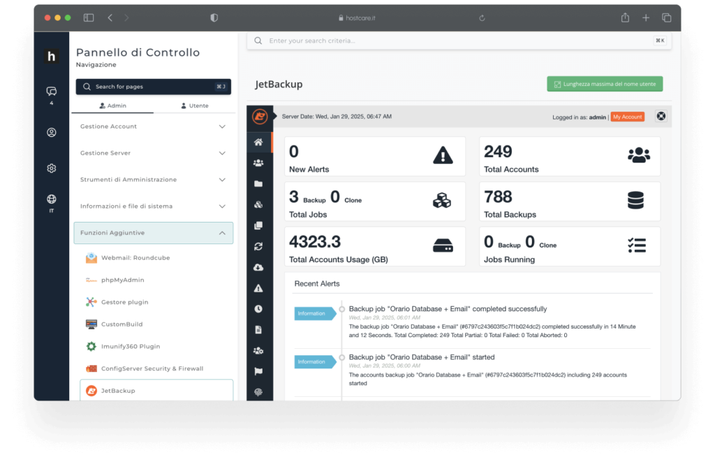Doppia Sicurezza per il Tuo VPS con Backup Offsite!